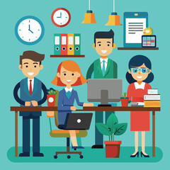 Business Conference, Office work, meeting  in the Office