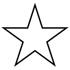 Star on black background. Star vector isolated icon. Stars vector icons. Stars collection. Isolated on white background. Stars rating review icon. Vector illustration. Favourite star icon