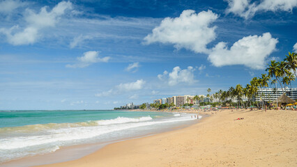 Praia da Jatiúca em Maceió.