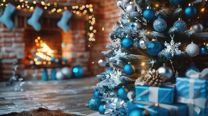 The Christmas Tree with Ornaments