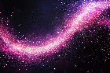 Obraz premium Sparkling Galaxy Swirl