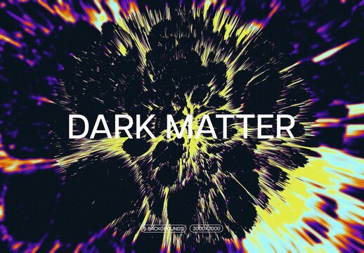 Dark Matter Abstract Backgrounds Mockup