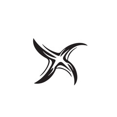 Starfish in cartoon, doodle style . Image for t-shirt, web, mobile apps and ui. Isolated 2d vector illustration in logo, icon, sketch style, Eps 10, black and white. AI Generative