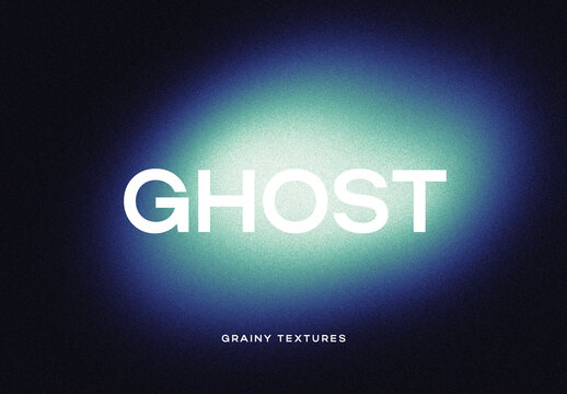 Ghost Grainy Textures Mockup