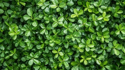 Vibrant Green Foliage: A Captivating Close-Up of Nature's Lush Leaves