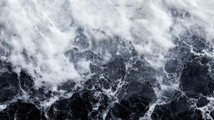 Captivating Ocean Waves and Marble Patterns: A Study in Texture and Contrast
