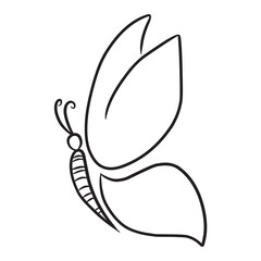 Butterflies Icon Vector