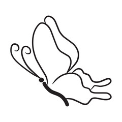 Butterflies Icon Vector