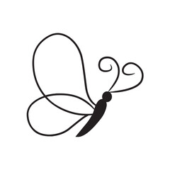 Butterflies Icon Vector