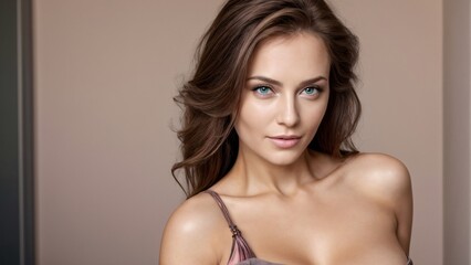 Naklejka premium woman, beauty, smiling, smile