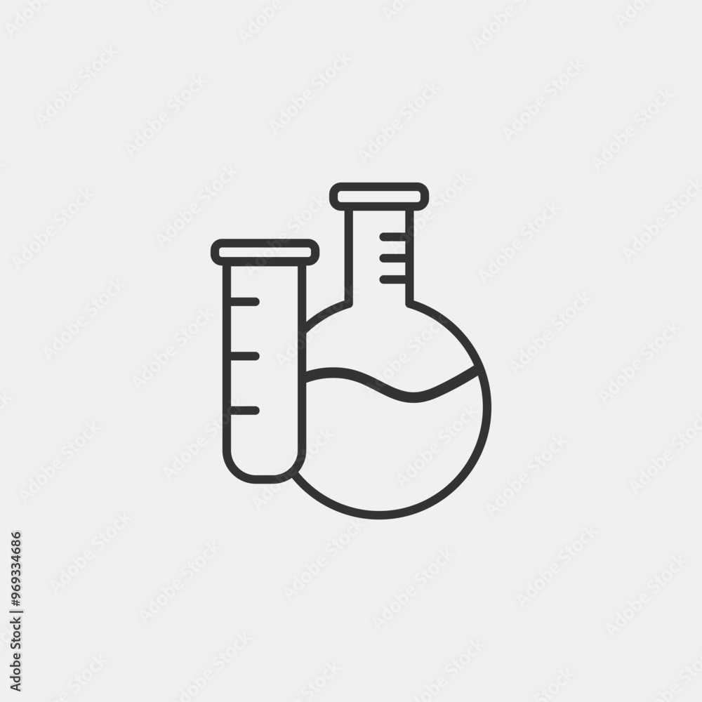 Poster back to school liner icon. learning icon for web and mobile app.