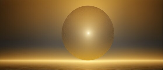 Golden Sphere on a Horizon