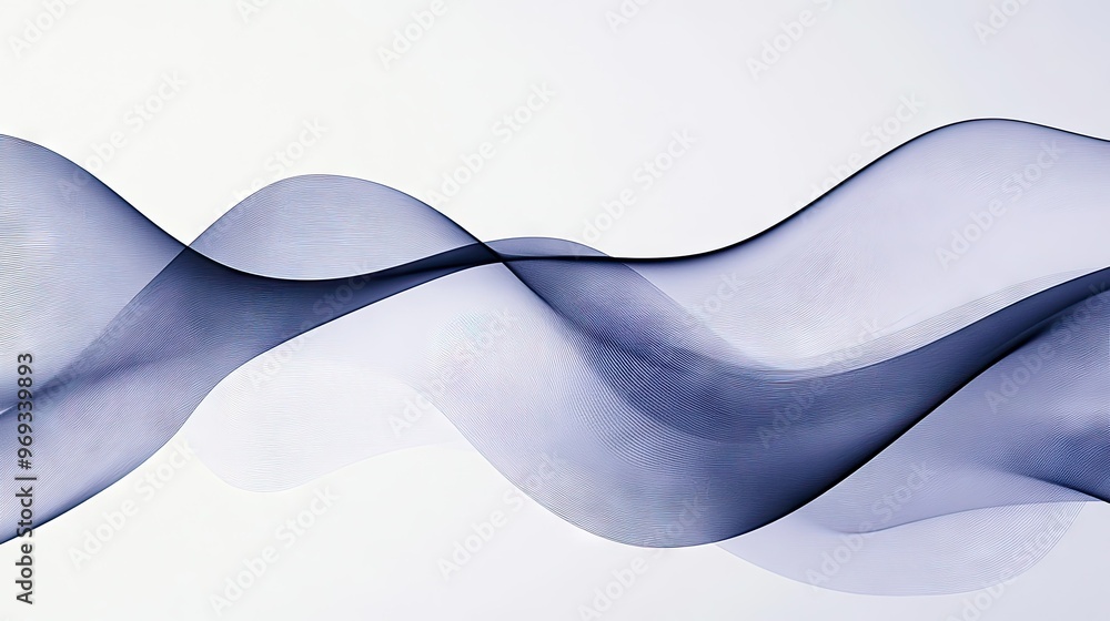 Poster abstract lines and shapes with a monochromatic color scheme, creating a minimalist and sleek backgro
