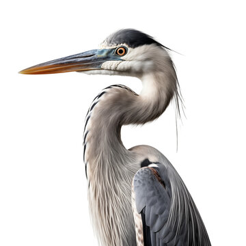 recommend clip art: close up heron bird transparent background