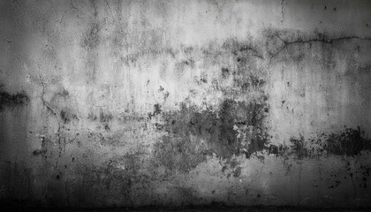 Obraz premium テクスチャー 壁 グラデーション 灰色 古い 摩耗 模様 抽象的 アート デザイン 素材 衰退 自然 風化 表面 美術 写真 背景 陰影 対比