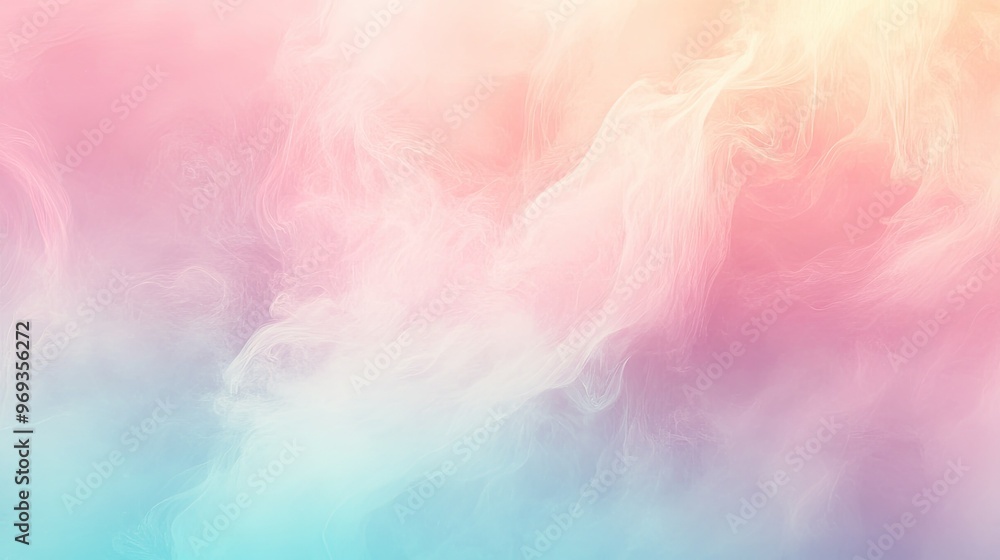 Poster Pastel gradient background with soft transitions and subtle textures, ideal for elegant and minimalist designs.