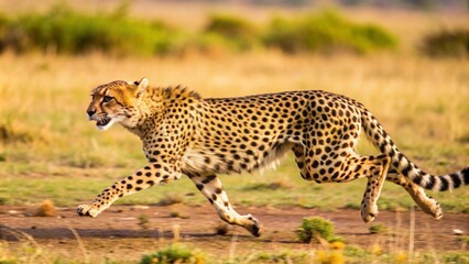 Obraz premium cheetah in the savannah