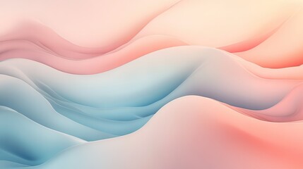 Obraz premium Soft gradient background with smooth transitions between cool tones, ideal for calming and peaceful designs.