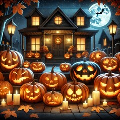 Obraz premium Happy Halloween