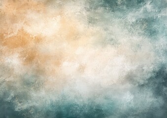 Obraz premium Soft abstract texture with warm hues of orange and cool shades of blue in a serene, artistic composition ideal for background use
