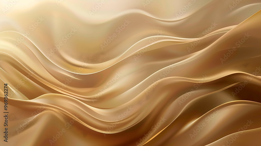 Poster Brown Colour Vector Background with Copy Space, Simple and Versatile