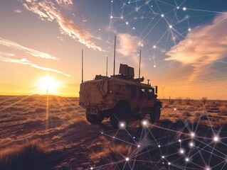 Launch of a new defense contractora  s secure communication network for military operations