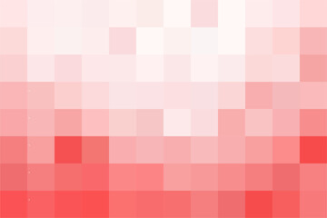 Mosaic red pixel background. Geometric abstract tile background. 