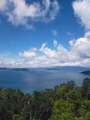 Morning Mist Over a Quiet Sea