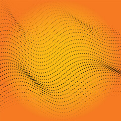 circular halftone dots vector background

