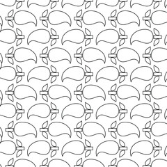 Paisley Design Pattern For Fabric print