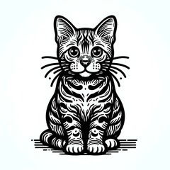 Fototapeta premium Majestic Feline Elegance