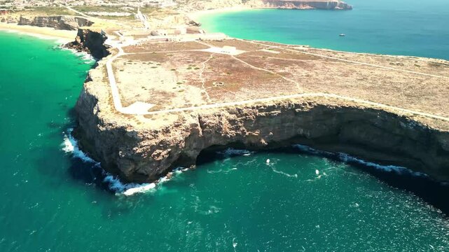 Drone 4K em Sagres , Algarve , Portugal