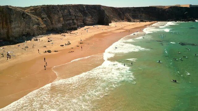 Drone 4K em Sagres , Algarve , Portugal