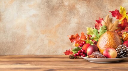 Thanksgiving business holiday event featuring a warm