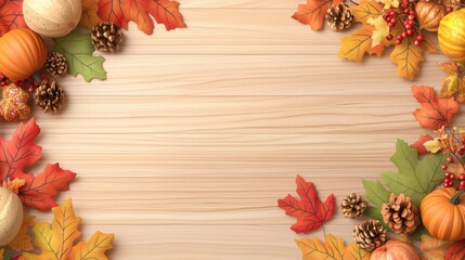 Thanksgiving weekend promotions with a harvestinspired design Rich fall colors and festive imagery capture the holiday spirit, perfect for banners, social media, and flyers
