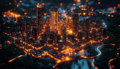 Fototapeta premium Advanced 3D Business Insurance Claims Interface, detailed 3D workspace where users can track claim status, 