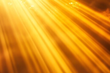 Obraz premium hyper realistic yellow sunburst rays sunbeam background