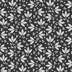 Fototapeta premium Leaf design Pattern, fabric, background, texture, 