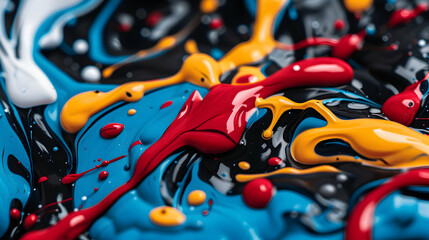 Naklejka premium There Has Abstract Inages