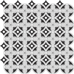 Flower and geometric Design pattern, background, wallpaper,fabric.