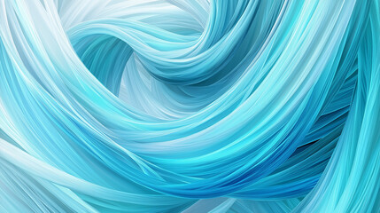 A dynamic and vibrant swirl of blue and turquoise streaks. These streaks appear to be fluidly flowing, twisting, and curving, creating an almost 3D effect.