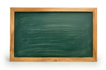 blackboard on the white background