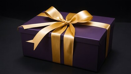 gift box with golden ribbon,christmas, gold, package, sale, surprise, gift, celebration, decoration, anniversary, auction, backgrounds, birthday, buy, celebrate,864