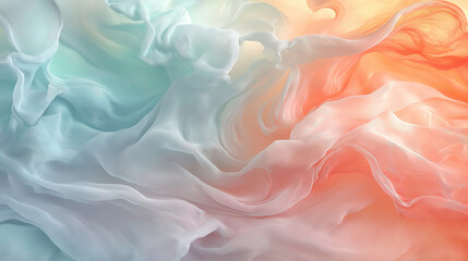 Obraz premium Fluid Abstract Patterns with Vibrant Colors