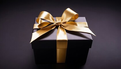 gift box with golden ribbon,christmas, gold, package, sale, surprise, gift, celebration, decoration, anniversary, auction, backgrounds, birthday, buy, celebrate,864