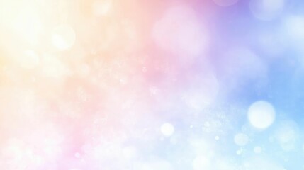 Obraz premium Soft gradient background with bokeh effect.