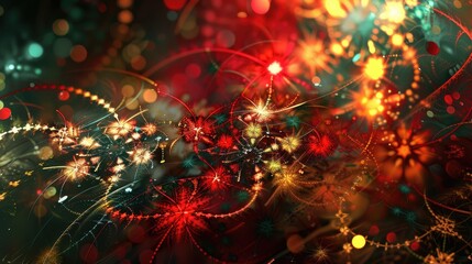 Merry Christmas and happy new year background. Christmas letters, Gift boxes, Christmas balls. Christmas element for web, banners, greeting card, template design