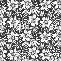 Flower Design Pattern, wallpaper, background, fabric.