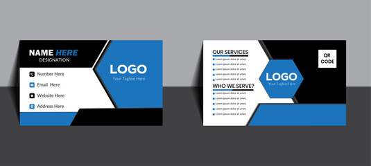 creative double side business card design