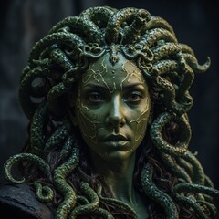 The gorgon medusa’s translucent body and flowing tentacles create a spellbinding visual in the sea